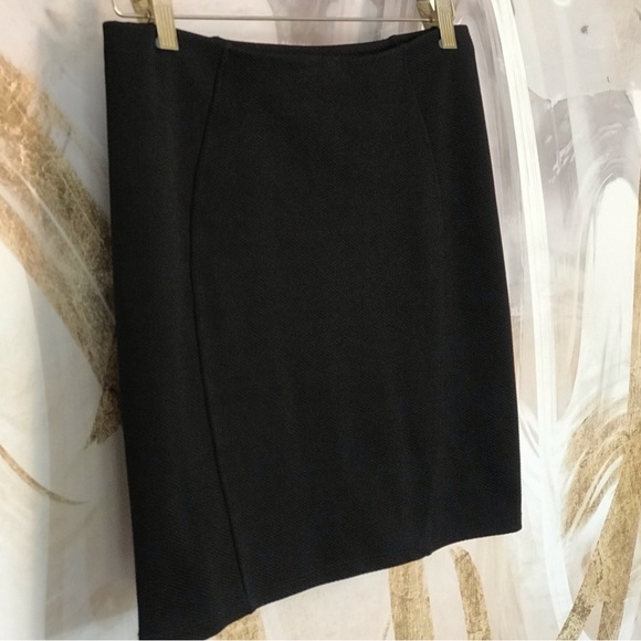 TOPSHOP | Black Bodycon Mini Skirt in Stretchy Material Size 8 - Picture 5 of 8
